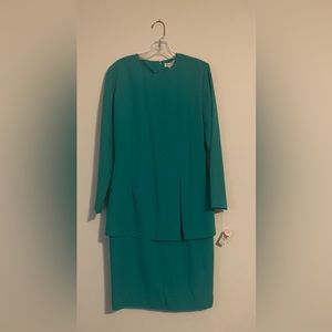 Talbots Teal/Turquoise Women’s Dress ~ Sz 8